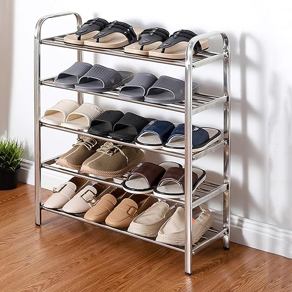 Stainless Steel Shoe Rack